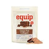 Equip Foods Grass Fed Collagen Powder | Hydrolyzed Bovine Collagen Peptides with Amino Acids | Prime Beef Collagen for Healthy Joints, Skin & Nails | Non-GMO, Paleo Friendly | 30 Servings, Chocolate