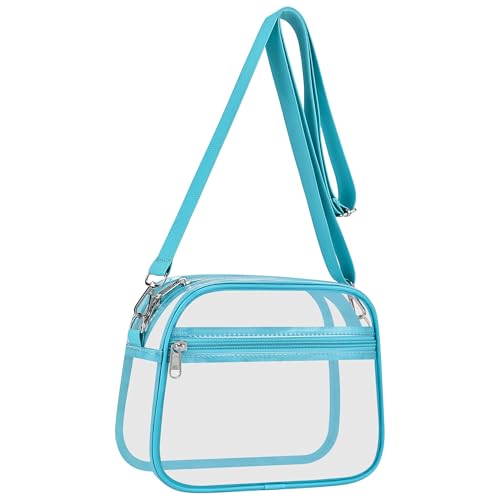 Image of USPECLARE Clear Bag for Stadium Events Clear Sports Fan Handbags Purses