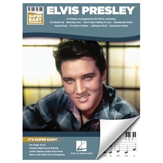 Elvis Presley - Super Easy Piano Songbook with Lyrics (Super Easy Songbook)