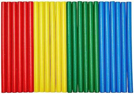 24 Pack Rhythm Lummi Music Sticks for Kids, Bulk Set Percussion Musical Instruments for Classroom, 4 Colors (12 in) 7 41BAAdFZ+yL. AC