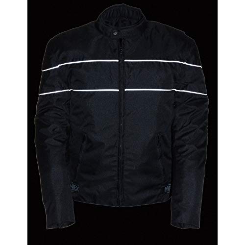NexGen Men's Textile CE Armored Racer Style Motorcycle Jacket - 1680D Nylon, Year Round - All Season Riding Gear by NexGen - Used condition - Image 5