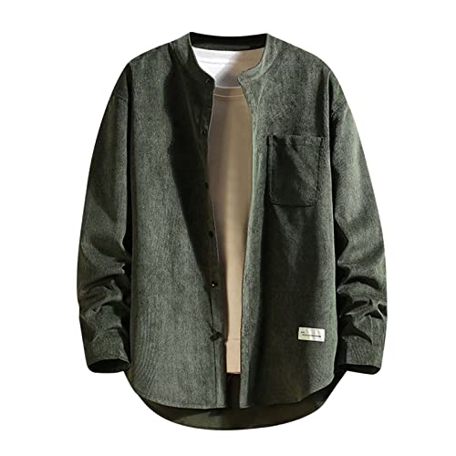 Veste d'automne homme verte XXXXL : le blouson zippé qui offre l'aisance sans compromis