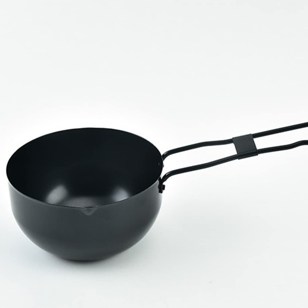 Garnek na mleko rondel garnek do zupy: rondel ze stali nierdzewnej mały garnek do gotowania tygiel z uchwytem do steków jajko smażony ryż ramen płatki owsiane zupa czekoladowe cukierki jedzenie