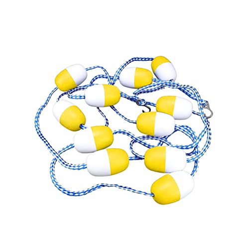 Corde de piscine flottante 5,5m YUEWO pour sécuriser la zone de baignade des enfants