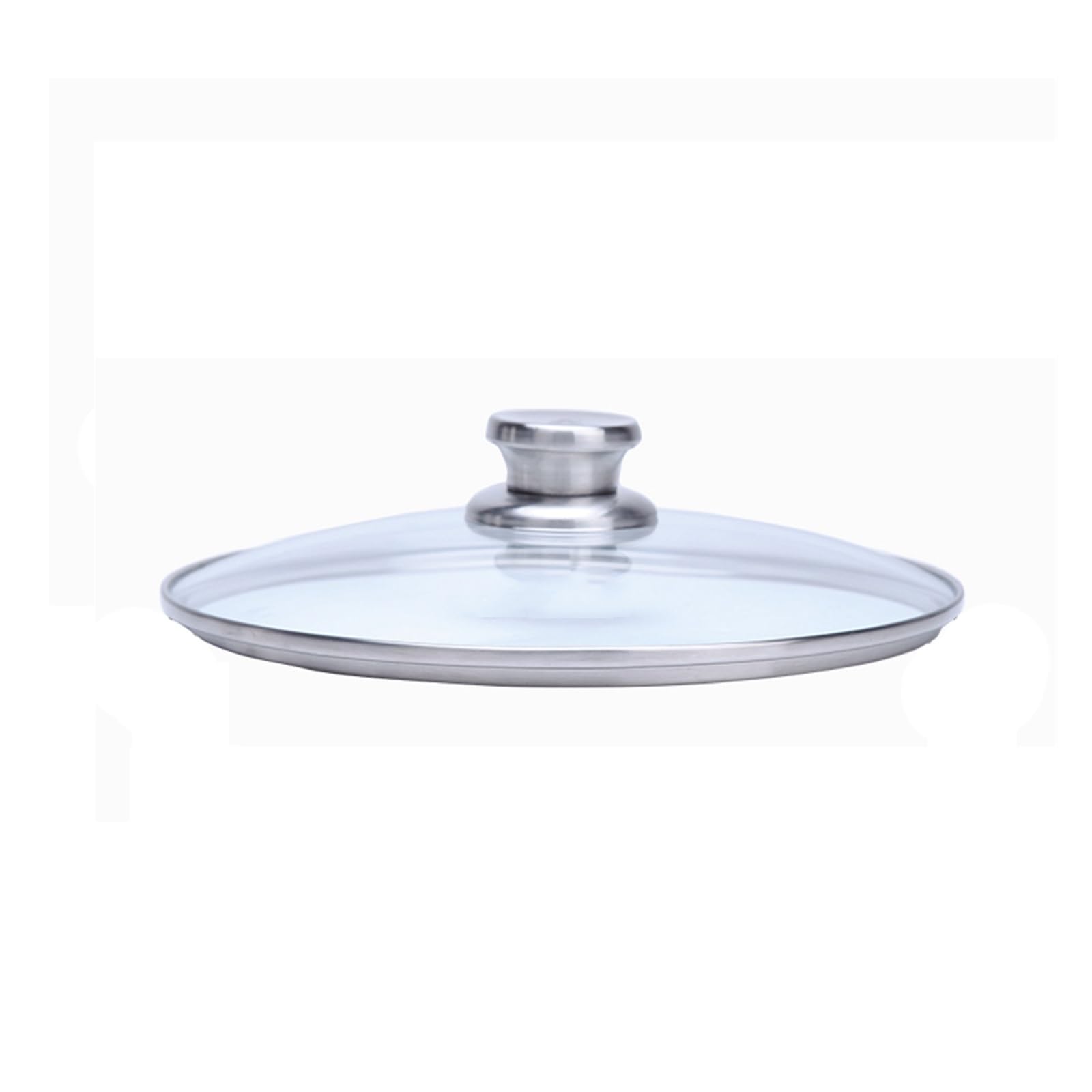 Tapas Universales Tapa de vidrio templado con ventilación de vapor, compatible con cacerola, cacerola, sartén, tapa de repuesto for sartenes, tapa de sartén transparente Tapa Universal para Ollas(24)