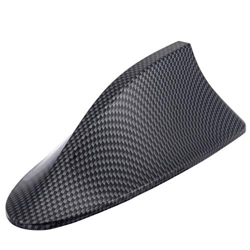 Antena de Aleta de tiburón de Coche Antenas de señal de Radio de Coche de Fibra de Carbono de imitación automática, para BMW, para Honda, para Toyota, para Hyundai, para VW, para Kia, para Nissan