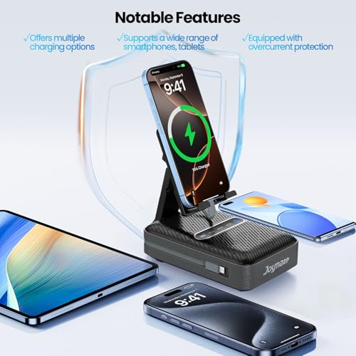 Soporte de teléfono con altavoz y carga 50% OFF