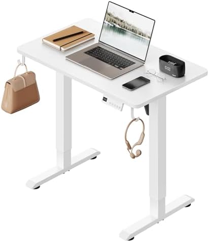WOLTU Bureau Assis Debout, Bureau Réglable en Hauteur Électrique,...