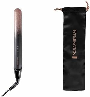 Plancha de pelo REMINGTON S5305 Rose Shimmer - 5 temperaturas 150 a 230�C - calentamiento r�pido - apagado autom�tico