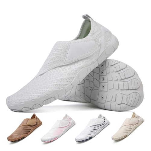 Image of Voya Barefoot Shoes for Women Men Breathable & Non-Slip Wide Toe Water Shoes for Walking,Running&Swimming,2026 new Adjustable Slip On Hike Athletic Sandals