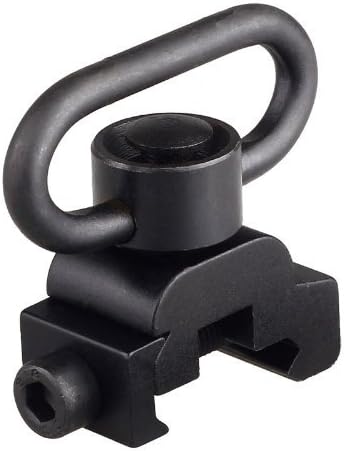 VERY100 QD Heavy Duty Quick Detach Push Button Sling Swivel Set Picatinny Mount 20mm