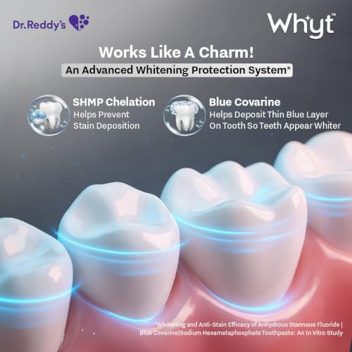 Image of Whyt Anti-Stain Whitening Toothpaste 70gm