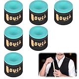 flintronic Billard Chalk, 6PCS Snooker Chalk Billardkreide, Pool Queue Würfel, rutschfeste Pool Queue Kreide, für Home, Bars, Turniere, Spiele
