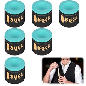 flintronic Billard Chalk, 6PCS Snooker Chalk Billardkreide, Pool Queue Würfel, rutschfeste Pool Queue Kreide, für Home, Bars, Turniere, Spiele