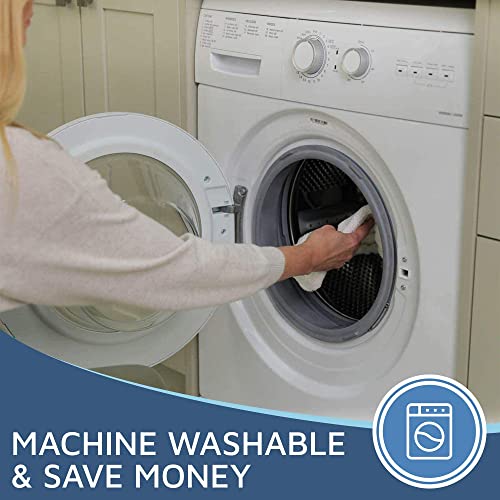 Flammi Steam Scrub Mop Pad Heavy Duty Fit Shark Steam Pocket Mop S3501 S3601 S2901 S2902 S3550 S3801 S3901 Se450 S3601D S3901D For All Hard Floors #TOP6