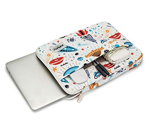 Image of Kinmac 360 Protective Waterproof Laptop Case Bag Sleeve with Handle (14 inch, Spaceship)