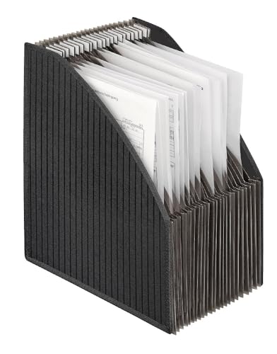 Trieuse Documents Veloflex A4 - 24 Compartiments - Capacité 500 Feuilles - Textile Renforcé - Transport