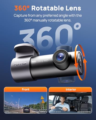 70mai M310 Plus 4K Dash Cam Front with Night Vision - image 7