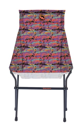 Big Agnes Big Six Camp Chair - High & Wide Camping Chair, Alpenglow