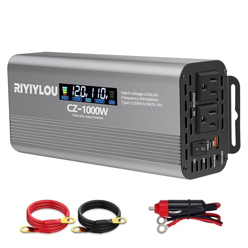 パワー インバーター1000w DC-AC 24V AC110V 60Hz 41BACjDVvnL.jpg