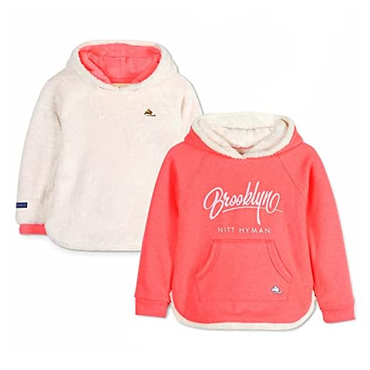 CHERRY CRUMBLE Boys Polyester Blend Hooded Neck Sweatshirt (7L-SWSHRT-4357-6Y_Coral_5 Years-6 Years)