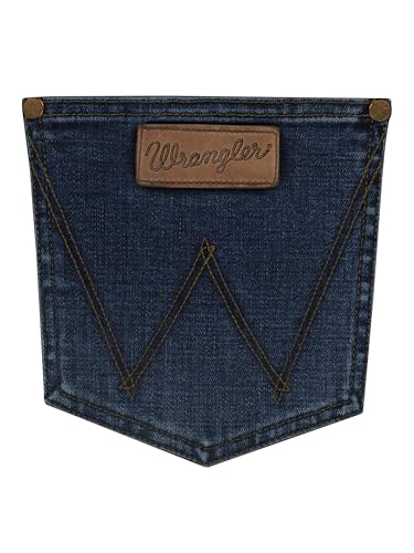 Image of Wrangler Men's Retro Slim Fit Straight Leg Jean