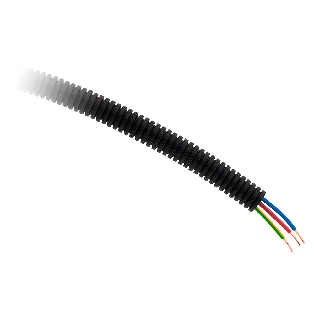 Zenitech - Gaine précâblée ICTA Ø16mm 25m - Gris ou Noir