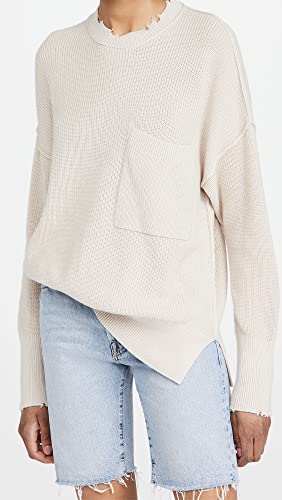 Pistola Denim Women's Darya Sweater, Dove, Off White, Xs #TOP1