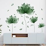 RoyoLam 39.3'' x 32.6'' Huge Flower Petal Wall Decals Living Room Floral Wall Stickers Removable Pee
