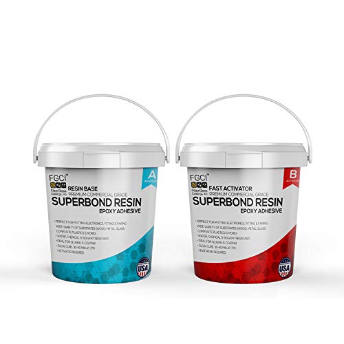 Fiberglass Coatings Super Bond 2 Part Epoxy, Fast Cure 2 Pint, Epoxy Glue, Adhesive Putty, Epoxy Putty, DIY Wood Projects, Glue for Wood, Epoxy Glue for Metal, Wood Adhesive, Epoxy Cement