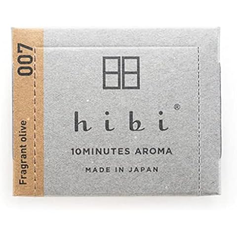 Hibi Box of 30 Incense Matches | Fragrant Olive Cover