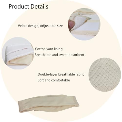 2 pcs trach covers for tracheostomy tube holder adjustable dust- proof shield neck trachea covertrach cover band reusable tracheostomy care kits for men and women white  beige