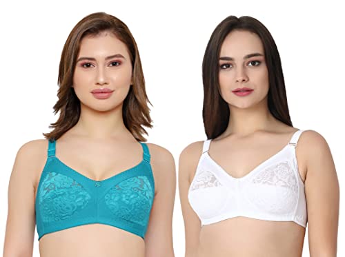 Image of Women Net Non-Padded Wire Free Regular Bra