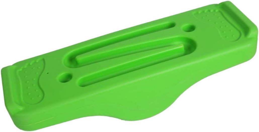 Children's Balance Board Seesaw Toy for Kids Educational Swaying Toy with 6 Tiny Balls Green Functional Balance Table for Indoor Play Promotes Coordination Skills