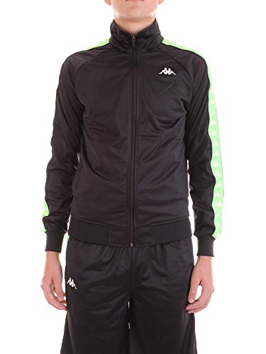 Veste Kappa Anniston homme XL pour un look urbain noir vert