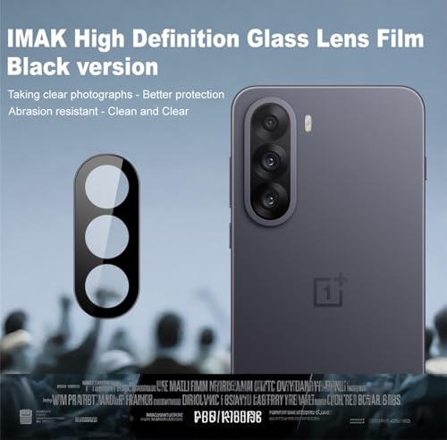 Image of FabeKee Camera Lens Protector Compatible With OnePlus Nord CE6 Lite 9H Tempered Glass, Anti-Scratch, HD Clear, Easy Installation, Ultra-Thin Camera Lens Protection