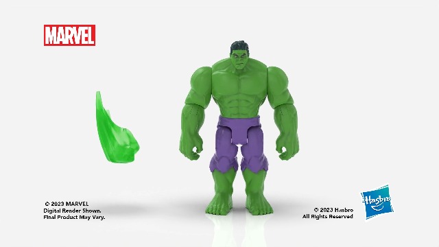 Marvel Epic Hero Series Hulk Deluxe Action Figure, 4-Inch-Scale