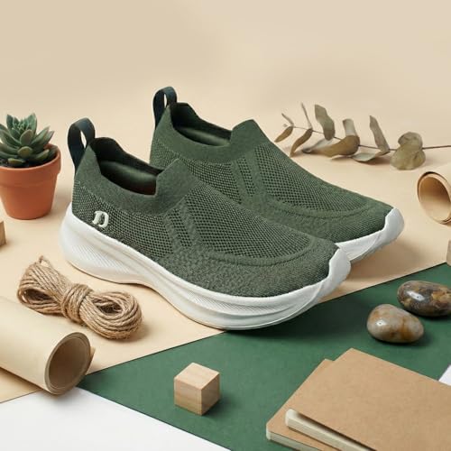 Image of DOCTOR EXTRA SOFT Men's Sports Shoes with Memory Foam Cushioned Insole|Running Walking Gym Training Jogging Athletics|Comfortable & Stylish|Casual & Lightweight|Slipon Sneaker Gent's & Boy's ART-2008