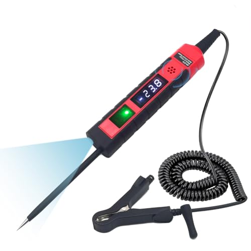 Jemora Bolígrafo de prueba de potencia Digital para automóvil NS-870, probador de voltaje de 4-75VDC, probador de cableado Bipolar para automóvil, s versátiles para solución de problemas de