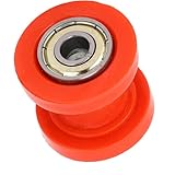Chain Tensioner Roller, Enhanced Safety Chain Tensioner Roller Pulley Wheel Ideal Replacement for Doodle Blitz Dirt Racer Mini Bike (Red)