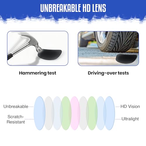 Unbreakable Polarized Sports Sunglasses with Breakproof Lens