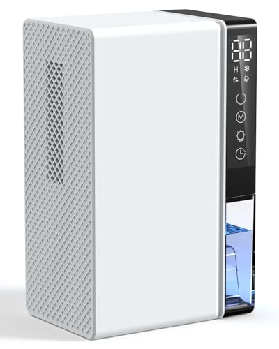 Deumidificatore d'Aria 2800 ml, Deumidificatore Elettrico con Timer 24 ore,