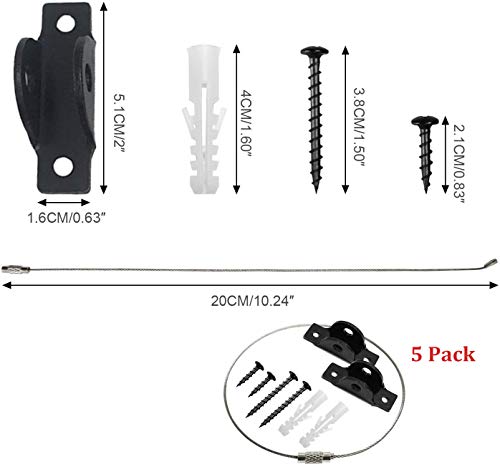 image for Colorsky Baby Proofing Safety Furniture Straps Wall Anchors, Child Pro