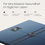 Withings Body Comp - Bilancia pesapersone digitale WiFi con analisi completa: peso, grasso corporeo e muscolare, acqua e tracciamento cardiovascolare, impedenziometrica, nero - 5