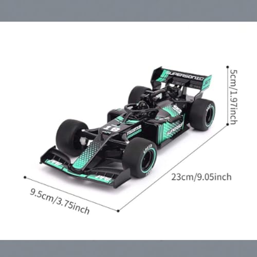 Carros de Fórmula 1 Controle Remoto Infantil com Luz e Solta Fumaça Cores Vermelho e Preto