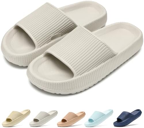 Duovodu Kinder Badelatschen Jungen Mädchen Eva Badeschlappen Weiche Dicke Sohle Wolken Schlappen rutschfest Dusch Badeschuhe Sommer Strand Pool Rutsche Sandalen