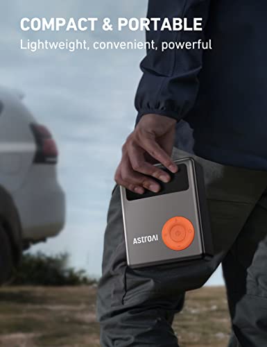 image for AstroAI Portable Car Jump Starter with Air Compressor, 150PSI 1750A Ca