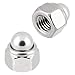 Produktbild Hutmuttern selbstsichernd M6 DIN 986 Edelstahlmuttern A2 Stopmuttern Klemmmuttern Sechskantmuttern M6 100 Stück