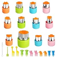 Algopix Similar Product 4 - LENK Vegetable Cutter Shapes SetMini