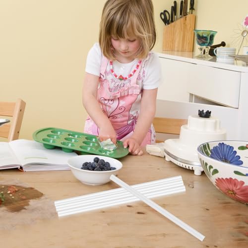 24 Pcs Dowels pour Gateau, 24cm Goujons à Gâteau, Supports à Gâteau en Plastique Réutilisables, Tiges de Goujon Blanc, Bâtons de Gâteau pour Construction de Gâteaux à étages Support Empilage – vue 5